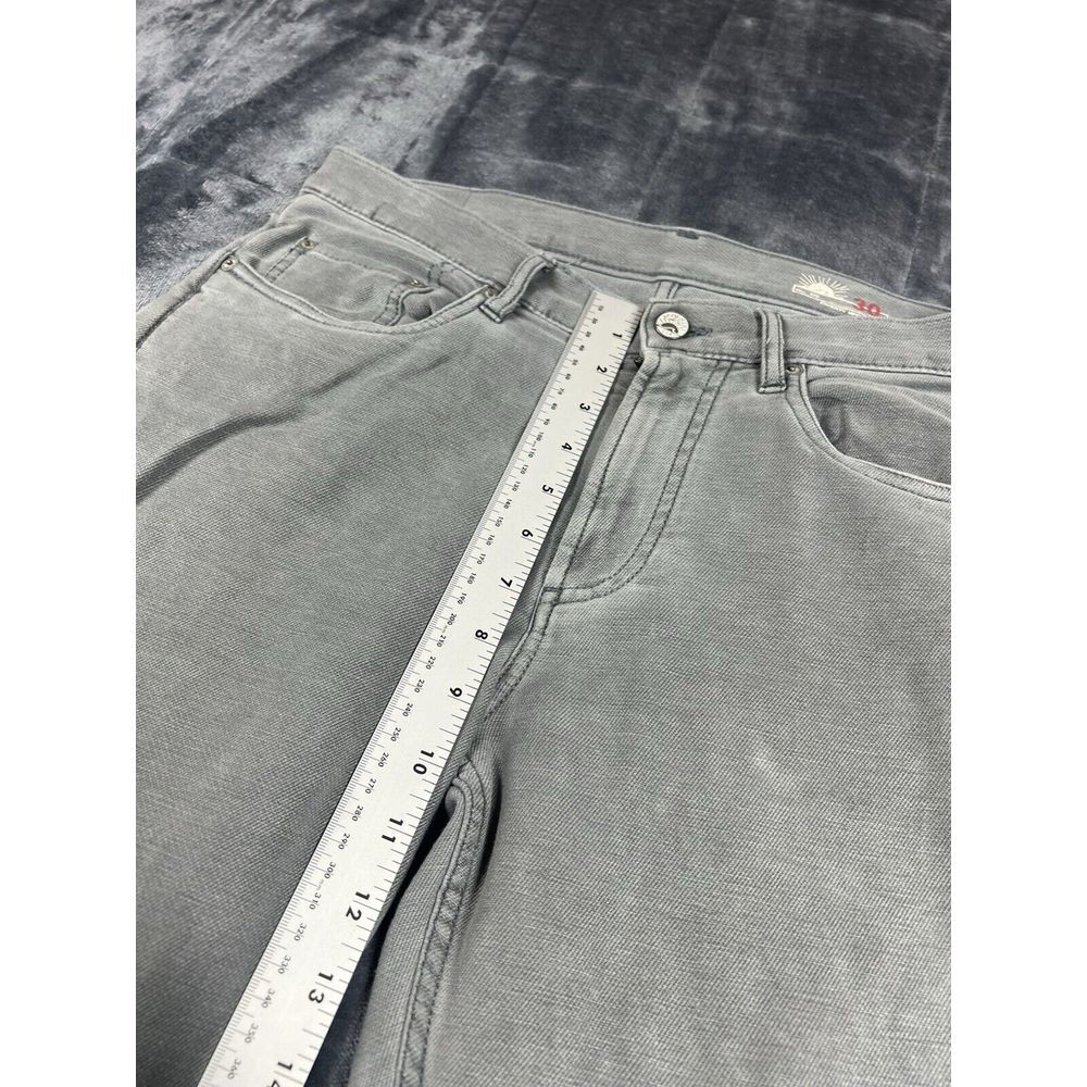 Faherty Comfort Twill Jeans Mens 30x29 Slate Gray Stretch Straight Leg - Picture 8 of 13